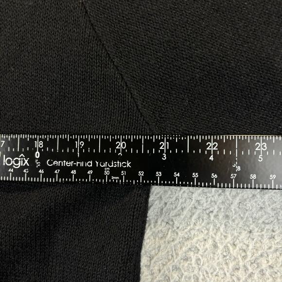 VTG 90s Womens Ugly Christmas Sweater Large Faux Fur Floral Beaded BP Design - Picture 9 of 13